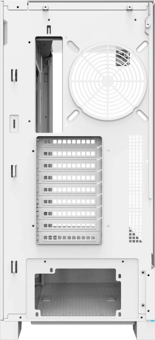 DarkFlash DY450L Pro White, Glasfenster