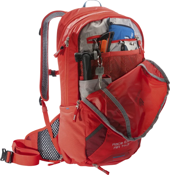 Deuter Race EXP Air 14+3 chili/cranberry