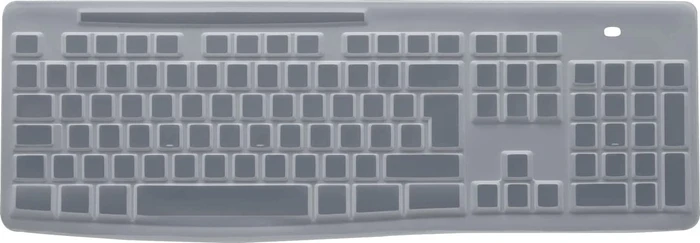 Logitech Protective Cover für Logitech K270, Logitech MK270 Desktop, Layouts: ISO-DE, Tastaturabdeckung, transparent
