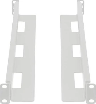 Lanberg 19" Server Rack Schienen, Gleitschienen, RAL 7035, 650mm, 1HE