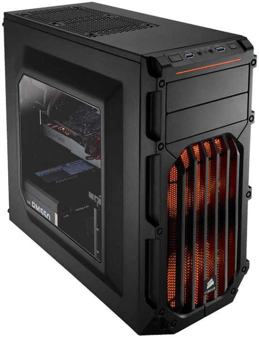 Corsair Carbide Series SPEC-03 orange, Acrylfenster