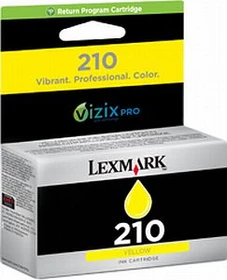 Lexmark Return Tinte 210 gelb