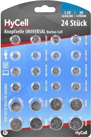HyCell Power Solution Alkaline Lithium, 24er-Pack