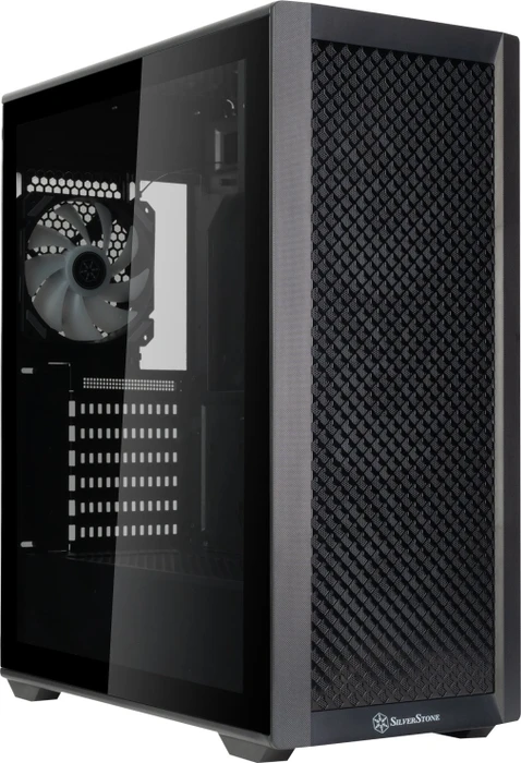 SilverStone Fara 515XR, schwarz, Glasfenster