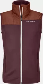 Ortovox Fleece Plus Funktionsweste winetasting (Herren)