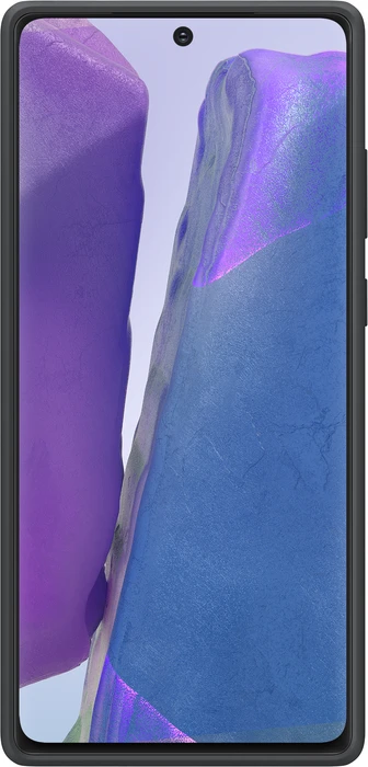 Samsung Silicone Cover für Galaxy Note 20 mystic black