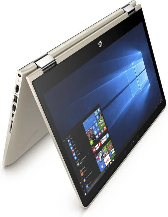 HP Pavilion x360 14-ba087ng, gold, Pentium Gold 4415U, 8GB RAM, 128GB SSD, DE