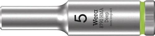Wera 8790 HMA Deep Außensechskant Steckschlüssel 1/4", 5x50mm