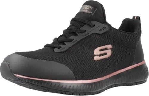 Skechers Work Squad schwarz/rosegold (Damen)