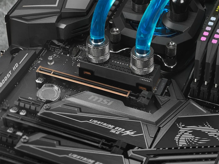 Corsair Hydro X Series XM2 M.2 SSD Water Block - Black