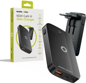 Mobile Origin GaN III Slim Charger 65W schwarz