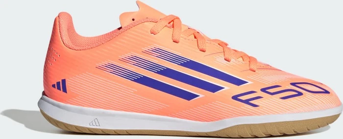 adidas F50 Club IN beam orange/lucid blue/cloud white (Junior)