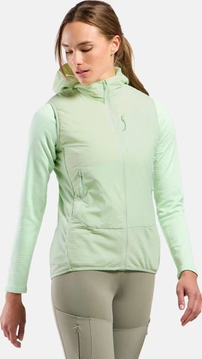 Odlo Ascent Wool Insulated Hybrid Weste ambrosia (Damen)
