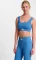 hummel Pulse Rib Sport-BH riverside (Damen) Vorschaubild