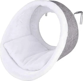 Trixie Kuschelhöhle für Heizung, weiß/grau, 37cm, Ø38cm