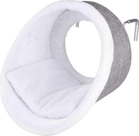 Trixie Kuschelhöhle für Heizung, weiß/grau, 37cm, Ø38cm