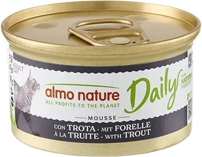 almo nature Daily Cats, Mousse mit Forelle, 2.04kg (24x 85g)