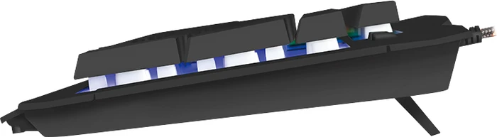 LogiLink Gaming-Tastatur-Set, beleuchtete Tastatur, beleuchtete Maus und Mauspad, USB, DE