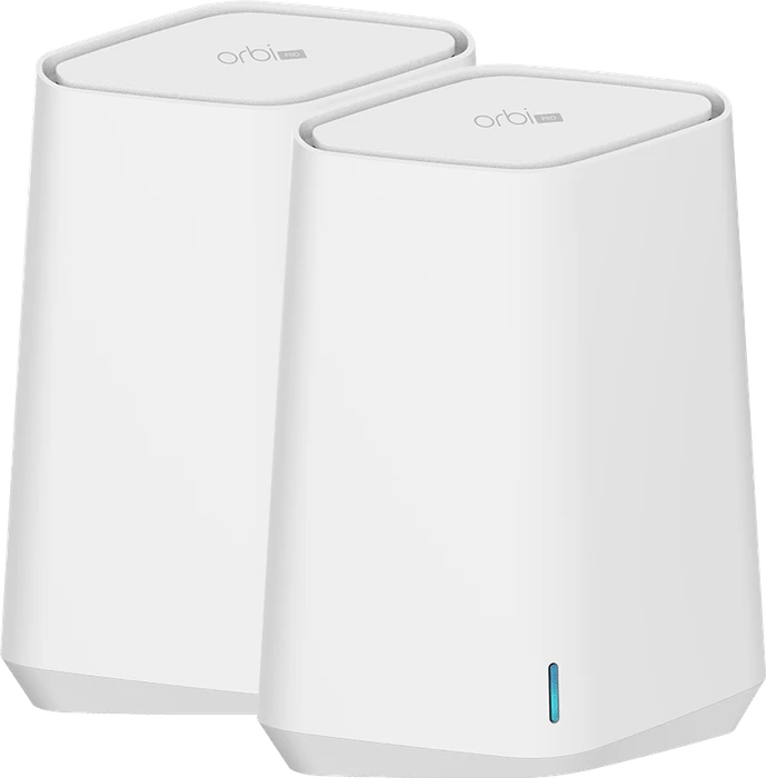 Netgear Orbi Pro Wi-Fi 6 Mini SXK30, AX1800, Router und Repeater Set, 2er-Bundle