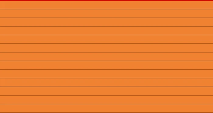 Brunnen Karteikarten, A6, liniert, orange, 100 Blatt