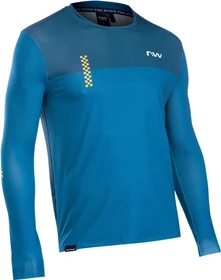 Northwave Xtrail 2 Trikot langarm blau (Herren)