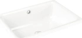 Kaldewei Cayono S 3189 Aufsatz-Waschtisch 58x41.5cm, mit Überlauf, alpinweiß