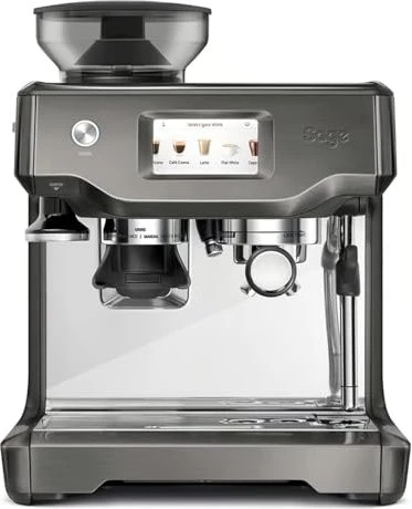 Sage SES880 The Barista Touch black stainless steel