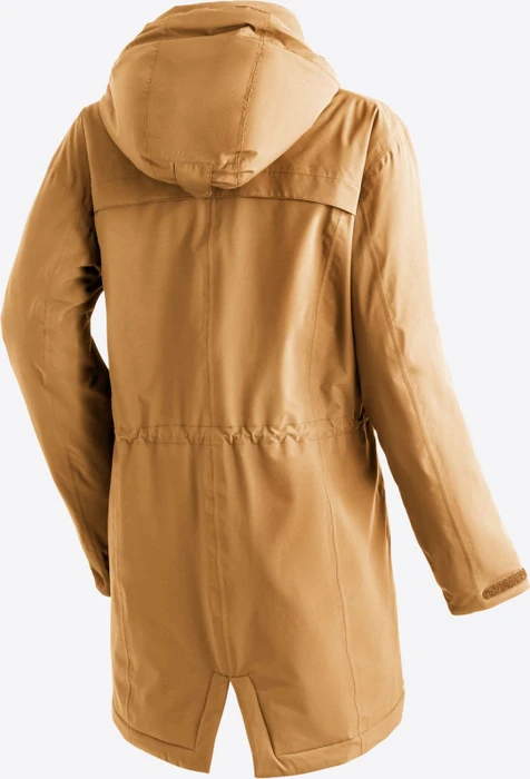 Maier Sports Metor Funktionsmantel brandy punch (Damen)