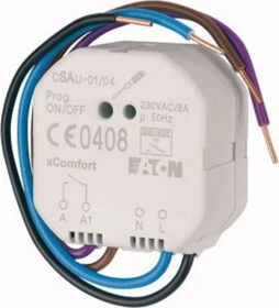 Eaton xComfort Schaltaktor potentialfrei Basic-Mode, Schaltaktor (121080/CSAU-01/04)