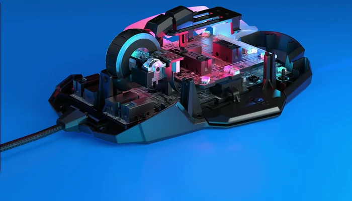 Roccat Kone Aimo Remastered schwarz, USB