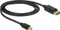DeLOCK DisplayPort/Mini DisplayPort 1.2 Kabel 4K 60Hz schwarz, 1m Vorschaubild