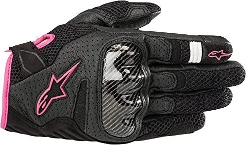 Alpinestars Stella S-MX 1 Air V2 schwarz/rosa