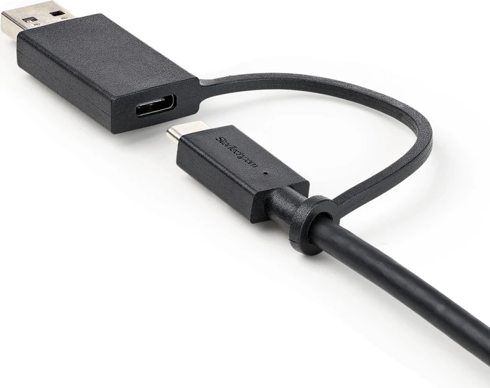 StarTech USB-C Kabel mit USB-A Adapter Dongle, 1m