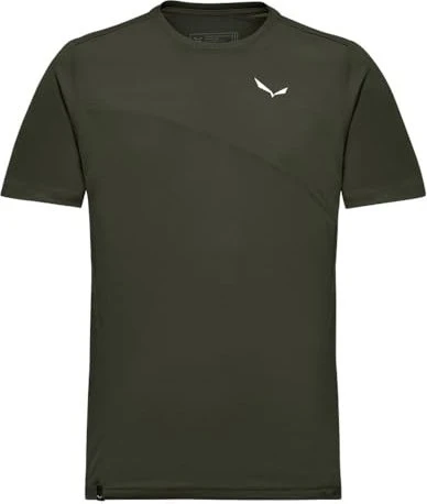 Salewa Puez Sporty Dry'Ton Funktionsshirt kurzarm dark olive (Herren)