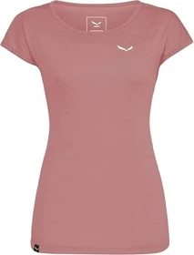 Salewa Puez Melange Dry'ton Funktionsshirt kurzarm desert pink melange (Damen)
