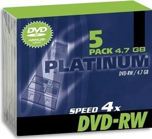 BestMedia Platinum DVD-RW 4.7GB, 4x, 5er Jewelcase