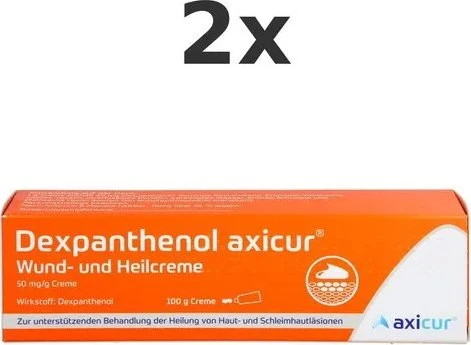 axicorp Pharma Dexpanthenol axicur 50mg/g Wund- und Heilcreme, 100g