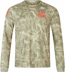 Endura Grid Floral LTD Trikot langarm tweed green (Herren)
