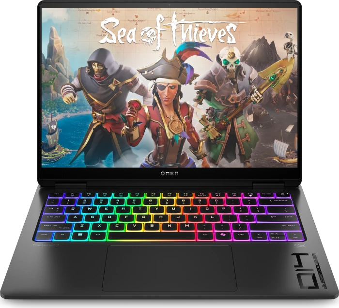 HP OMEN Transcend Laptop 14-fb1097ng, Shadow Black, Core Ultra 9 285H, 64GB RAM, 2TB SSD, GeForce RTX 5070, DE