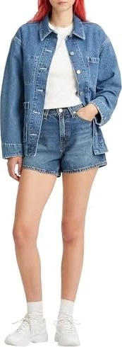 Levi's 80s Mom Shorts Jeans medium indigo worn in (Damen)