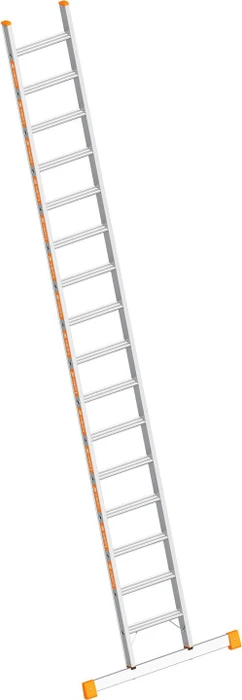Layher Topic 1042 Alu Anlegeleiter, 16 Stufen