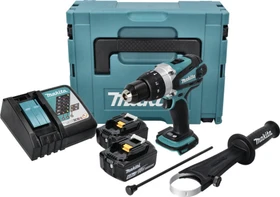 Makita DHP458RGJ Akku-Schlagbohrschrauber inkl. MAKPAC + 2 Akkus 6.0Ah