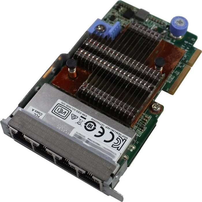 Lenovo ThinkSystem 10Gb 4-port 10GBASE-T LOM LAN-Adapter, 4x RJ-45, PCIe 3.0 x8