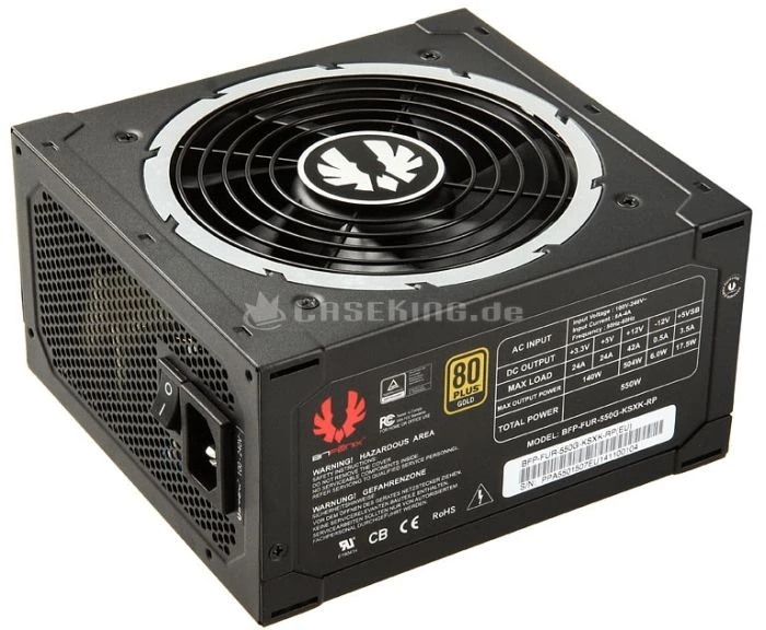 BitFenix Fury 550W, ATX 2.3