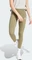 adidas Essentials 3-Streifen Cotton Leggings Hose lang olive strata/white (Damen) Vorschaubild