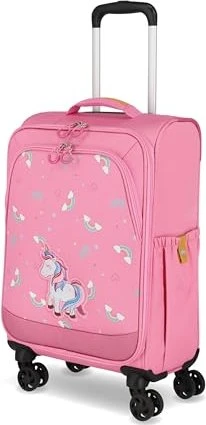 Travelite Minimover Kindertrolley 4 Rollen einhorn