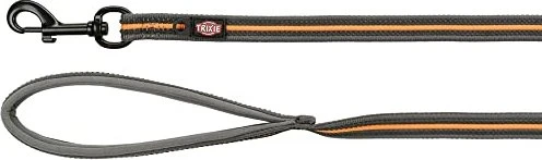 Trixie Fusion Schleppleine (verschiedene Größen), schwarz/orange