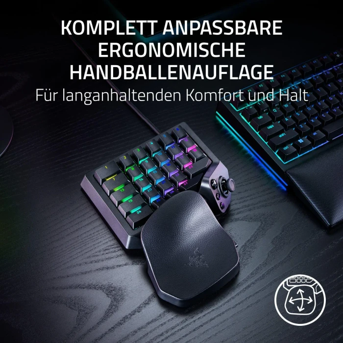 Razer Tartarus V2 Pro Gaming Keypad, schwarz, Razer Analog Optical Switch Gen-2, USB