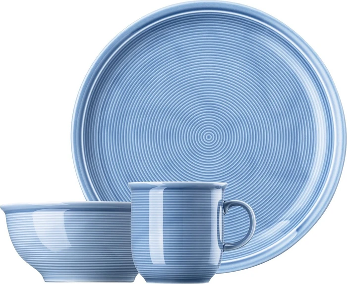 Thomas Trend Colour Frühstücksservice arctic blue, 3-tlg.