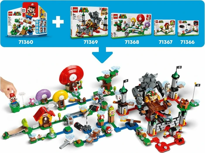 LEGO Super Mario - Marios Haus und Yoshi Erweiterungsset